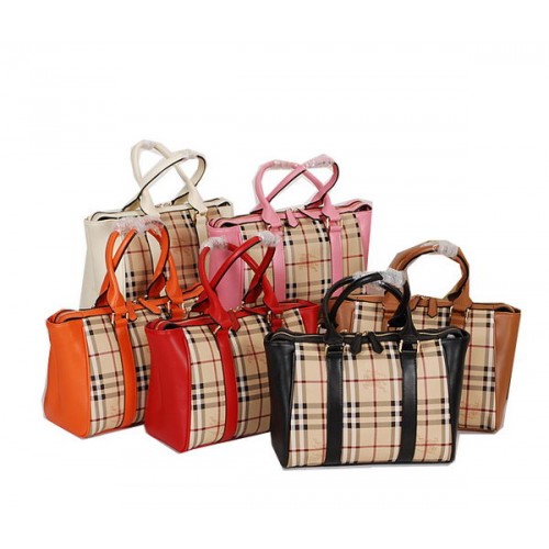 BurBerry Tragetasche Tasche in Haymarket Check B3731