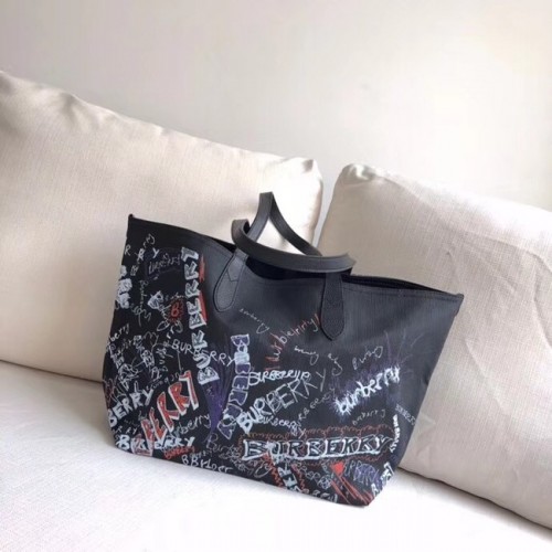 BurBerry Tote Einkaufstaschen BU5548 schwarz