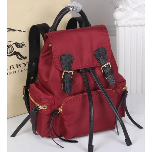 Burberry Rucksack Stoff BU40166 Rot