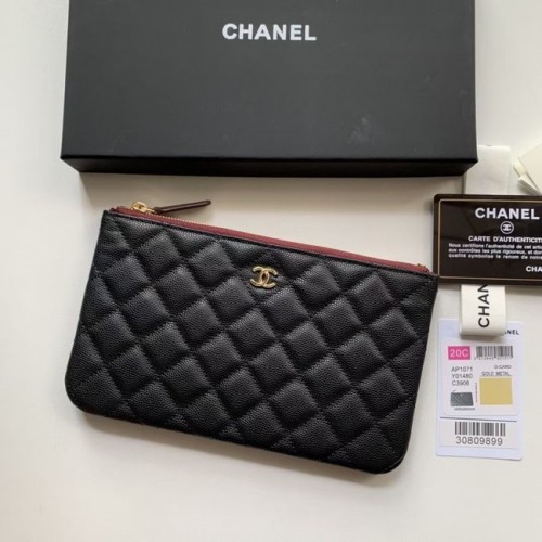 CHANEL 19 Caviar Original Lederhandtasche AP1060 schwarz