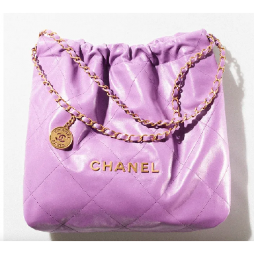 CHANEL 22 HANDTASCHE AS3260 Lila