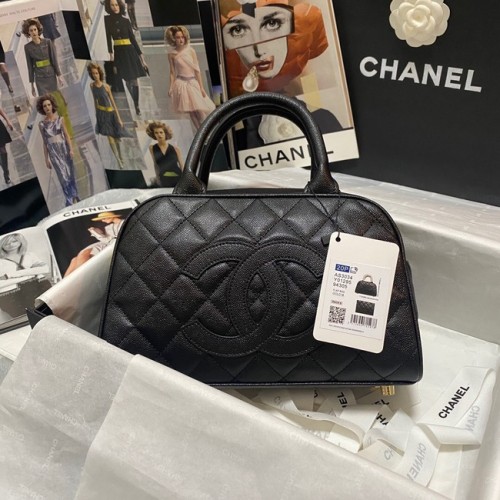 CHANEL Bowlingtasche AS3034 schwarz