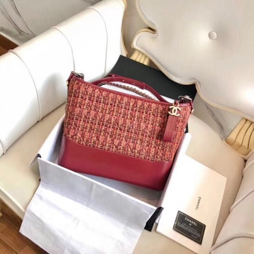 CHANEL GABRIELLE Hobo Bag Tasche A93824 rot