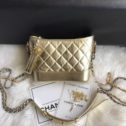 CHANEL GABRIELLE Original Kleine Hobo Bag A91810 Gold