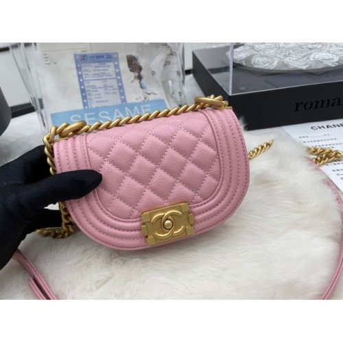 CHANEL KURIERTASCHE MINI JUNGE AS3351 rosa