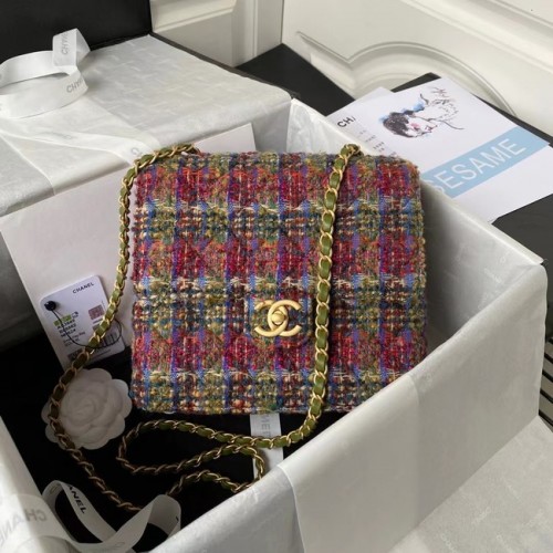 CHANEL KLEINE FLAP BAG AS3649 Mehrfarbig