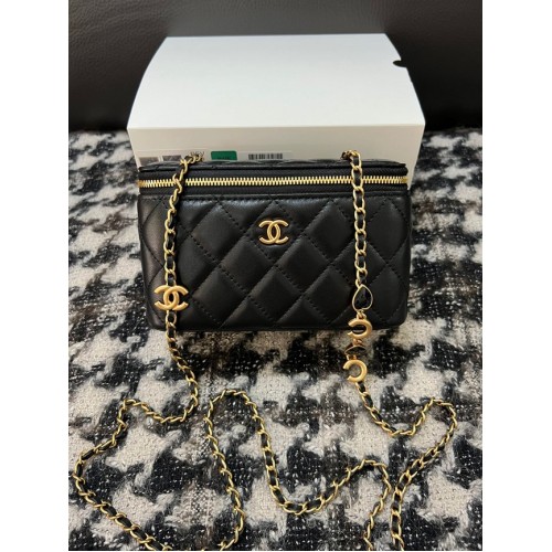 CHANEL WASCHTISCH MIT KETTE 68105 Schwarz