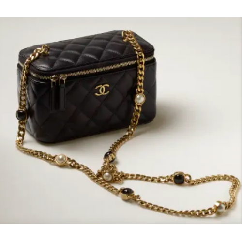 CHANEL WASCHTISCH MIT KETTE AP2937 schwarz