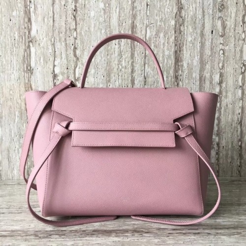 Celine Gürteltasche Origina Leder Tragetasche A98311 rosa