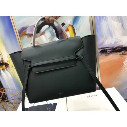 Celine Gürteltasche Original Glattleder C3349 Grün