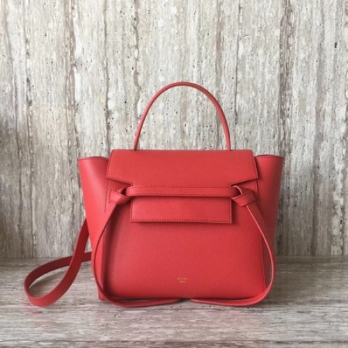 Celine Mini-Gürteltasche Original Leder C98310 Rot
