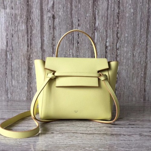 Celine Mini-Gürteltasche Original Leder C98310 Gelb