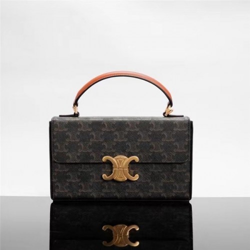 Celine CABAS VERTICAL IN TRIOMPHE CANVAS 199992 schwarz