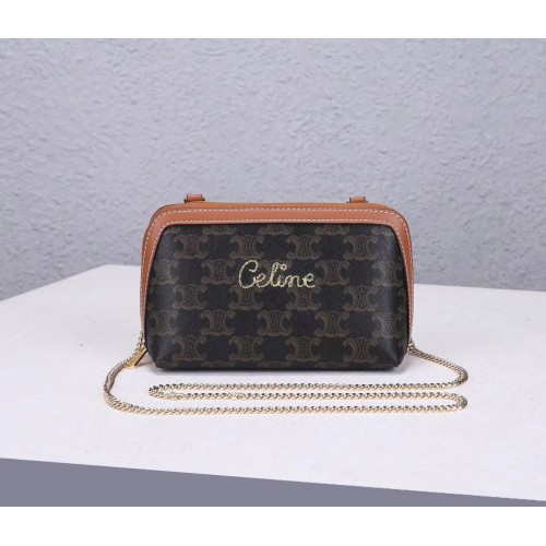 Celine COATED CANVAS CL00382 braun