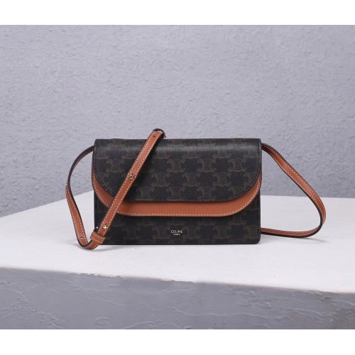 Celine BESCHICHTETE LEINWAND CL00852 HELLBRAUN