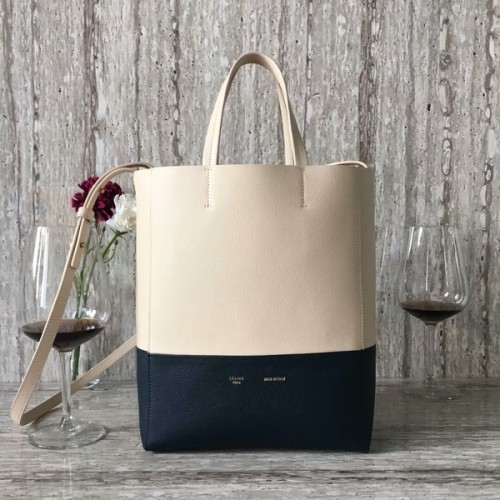 Celine Cabas Phantom Taschen Kalbsleder C2204 Kamel & Schwarz