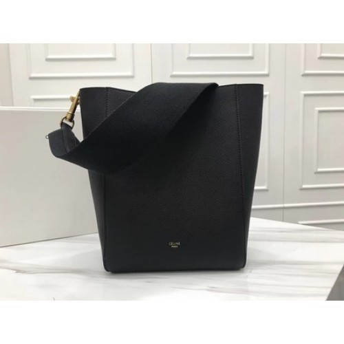Celine Cabas Phantom Taschen Original Kalbsleder 3370 Schwarz