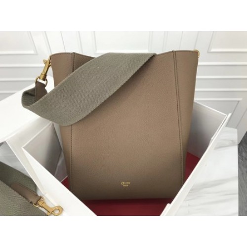 Celine Cabas Phantom Taschen Original Kalbsleder 3370 Khaki