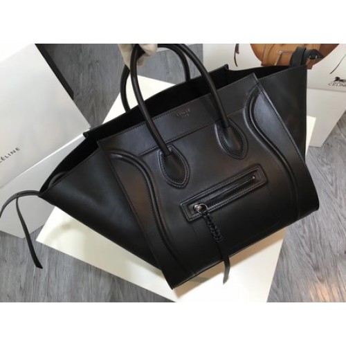Celine Luggage Phantom Tragetasche Glattleder CT3372 Schwarz