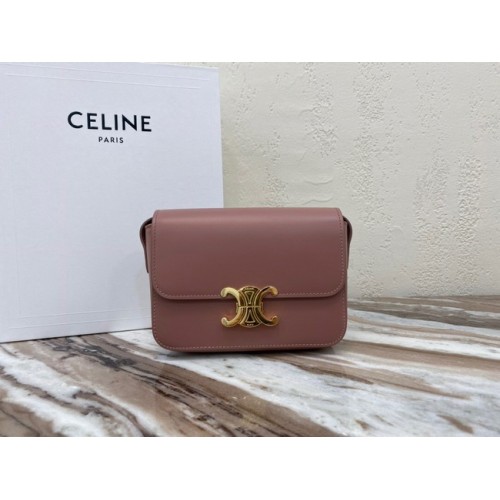 Celine MINI CLASSIC BAG IN BOX KALBSLEDER CL01503 rosa