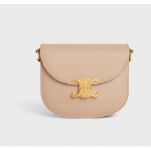 Celine TEEN BESACE TRIOMPHE AUS GLÄNZENDEM KALBSLEDER 110413 SAFARI