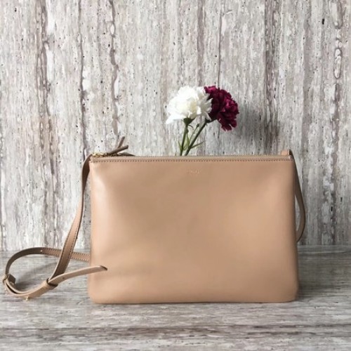 Celine Trio Umhängetasche C55421 Apricot