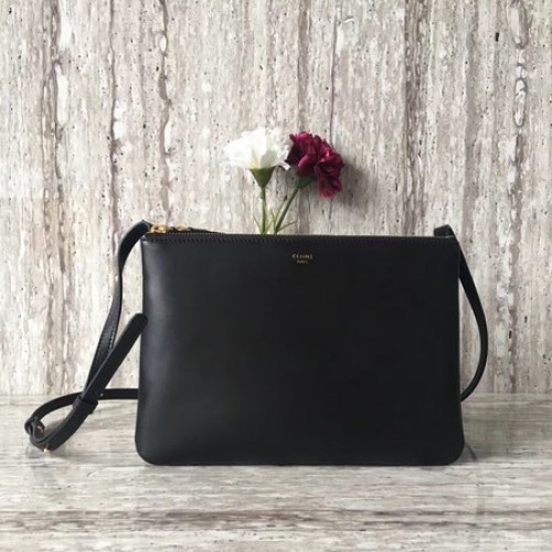 Celine Trio Umhängetasche C55421 Schwarz