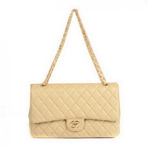 Chanel Jumbo Bags 1119 Aprikosenleder Goldene Hardware