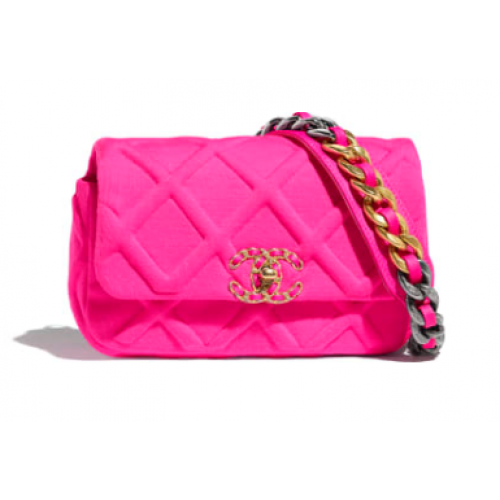 Chanel 19 Bodypack AS1163 Rose