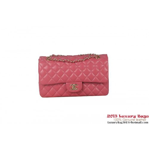 Chanel 2.55 Serie A1112 Rose Original Leder Classic Flap Bag Gold
