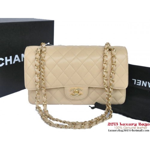 Chanel 2.55 Series Flap Bag Original Kaviarleder A1112 Apricot