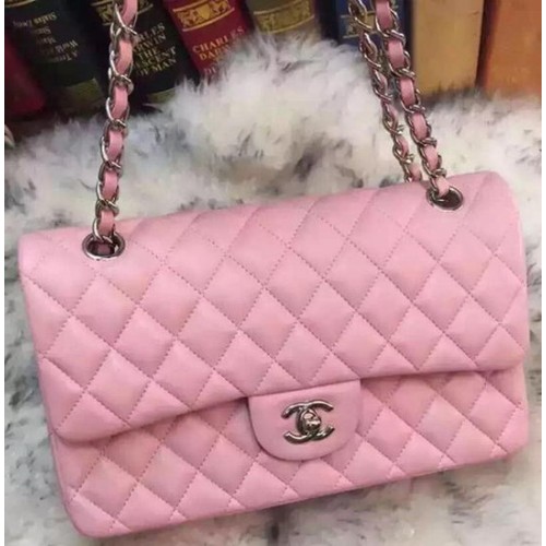 Chanel 2.55 Series Flap Bag Original Schafsleder A09765 Pink