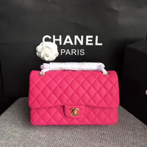 Chanel 2.55 Series Flap Bags Original Hirschleder A1112 Rose