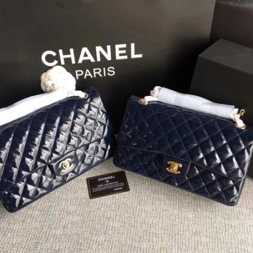 Chanel 2.55 Series Flap Bags Original Leder A1112 Royal