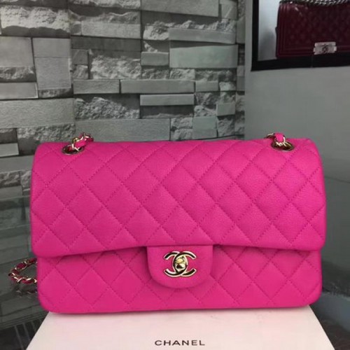 Chanel 2.55 Series Flap Bags Original Leder B5024 Rose