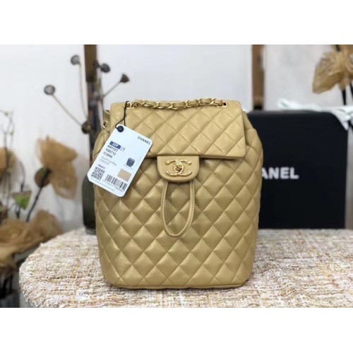 Chanel Rucksack Schaffell Original Leder 83431 gold