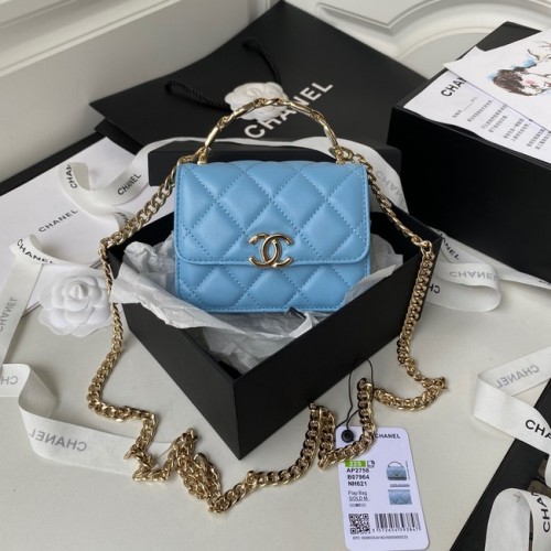 Chanel KUPPLUNG MIT KETTE AP2758 blau