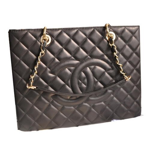 Chanel Classic Coco Bag Schwarz GST Schafsleder A50995 Gold