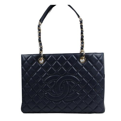 Chanel Classic Coco Bag Royal GST Kaviarleder A50995 Gold