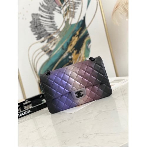 Chanel Flap Mirage Lammleder Umhängetasche AS1112 schwarz