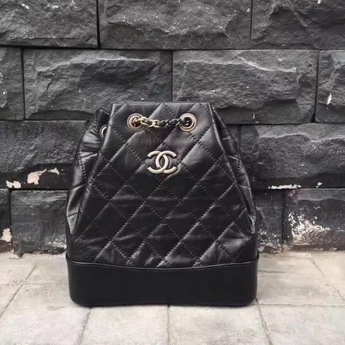 Chanel Hobo Bag Original Schafsleder A92994 Schwarz