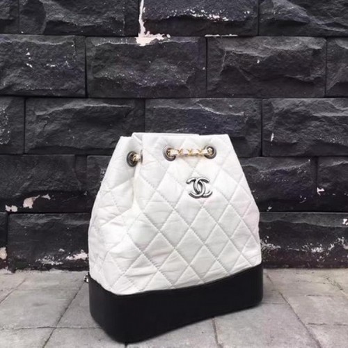Chanel Hobo Bag Original Schafsleder A92994 Weiß