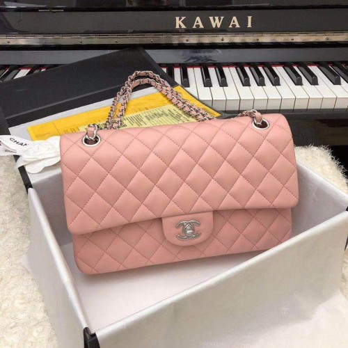 Chanel Jumbo Double Flaps Taschen Original Schafsleder Pink A36097 Gold
