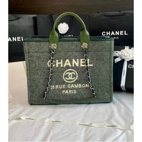 Chanel GROSSE EINKAUFSTASCHE A66941 grün