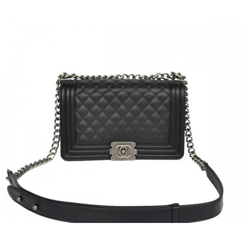 Chanel Le Boy Umhängetasche A67086 Schwarz