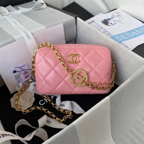 Chanel MINI-KAMERA-TASCHE AS3383 rosa