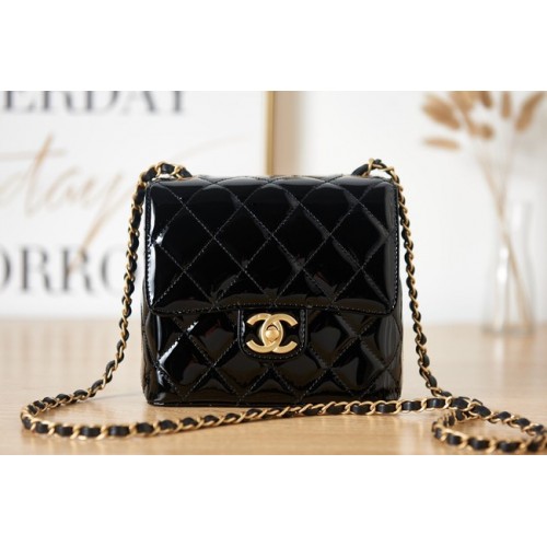 Chanel MINI FLAP BAG AS3647 schwarz