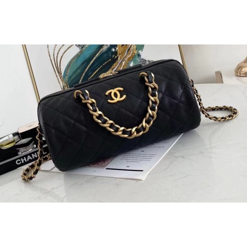 Chanel Original Cavier Leather Speedy Bag CC3621 Schwarz