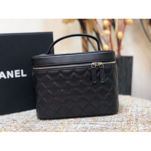 Chanel Original Lather Kosmetiktasche 5961 schwarz