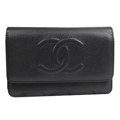 Chanel Original Leder Mini Flap Bags A48654 Schwarz